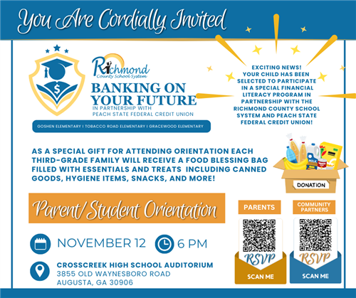 Banking on your future event november 12 @ 6pm